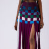 GOZEL GREEN Basket Skirt