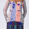 LISA FOLAWIYO CORSET CUTOUT DRESS - Image 2