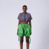 FIA STRIPED COCOON CROP TOP - Image 2